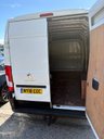 USED 2018 18 PEUGEOT BOXER White 2.0 BlueHDi 335 L3 H2 panel van, 30,600 miles, Euro 6, ULEZ compliant, 6-speed manual, Bluetooth, DAB radio. Plus VAT @ 20%! This 2018 Peugeot Boxer 2.0 BlueHDi 335 L3 H2 Euro 6 is a standout choice, boasting exceptionally low mileage for its age, having covered just 30,600 miles. This one owner vehicle comes with a full service history at 13K, 16K, 18kK, 21K, 23K, 25K, 28k, and 30496, with its last service completed on 2025-03-05 at 30,496 miles. It is powered by a 2.0 litre Euro 6 diesel engine and will be supplied with a 12 month MOT for your peace of mind, alongside a 3 month warranty.  The generous cargo volume o