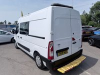 USED 2019 19 VAUXHALL MOVANO 2.3 CDTi mess unit, 46,000 miles, Euro 6, 6-speed manual, A/C, Rear Camera, Toilet, Microwave, Rear table and much more! Plus VAT @ 20%! This 2019 Vauxhall Movano presents an exceptional opportunity with its remarkably low mileage of just 46,000 miles, especially considering its age, and has been cherished by only one owner from new. This L2 H2 Euro 6 compliant model is powered by a robust 2.3 litre CDTi diesel engine, offering efficient performance for all your needs. This Mess Unit van has a great spec such as a Rear view camera, Air Conditioning, Toilet, Mircowave, rear table with Seats, and much more!  With a generous cargo v