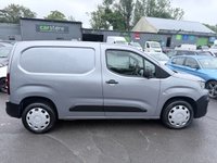 USED 2019 19 PEUGEOT PARTNER Grey 1.6 BlueHDi 1000 Professional van, 33,400 miles, Euro 6, 5-speed manual, Touchscreen, Sat nav, A/C, Rear sensors. Plus VAT @ 20%! Boasting exceptionally low mileage for its age, this 2019 Peugeot Partner presents a superb opportunity for discerning buyers. This one owner, Professional trim, SWB Euro 6 panel van is powered by an efficient 1.6L BlueHDi diesel engine, offering an impressive fuel economy of 67 mpg and low CO2 emissions. It comes with a full service history, with the last service completed at 32,591 miles on 13 February 2026, and will be supplied with a 12 month MOT for your peace of mind. Notable features incl
