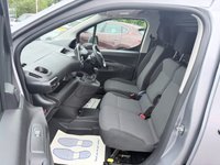 USED 2019 19 PEUGEOT PARTNER Grey 1.6 BlueHDi 1000 Professional van, 33,400 miles, Euro 6, 5-speed manual, Touchscreen, Sat nav, A/C, Rear sensors. Plus VAT @ 20%! Boasting exceptionally low mileage for its age, this 2019 Peugeot Partner presents a superb opportunity for discerning buyers. This one owner, Professional trim, SWB Euro 6 panel van is powered by an efficient 1.6L BlueHDi diesel engine, offering an impressive fuel economy of 67 mpg and low CO2 emissions. It comes with a full service history, with the last service completed at 32,591 miles on 13 February 2026, and will be supplied with a 12 month MOT for your peace of mind. Notable features incl