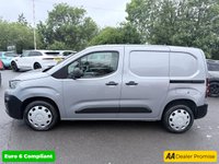 USED 2019 19 PEUGEOT PARTNER Grey 1.6 BlueHDi 1000 Professional van, 33,400 miles, Euro 6, 5-speed manual, Touchscreen, Sat nav, A/C, Rear sensors. Plus VAT @ 20%! Boasting exceptionally low mileage for its age, this 2019 Peugeot Partner presents a superb opportunity for discerning buyers. This one owner, Professional trim, SWB Euro 6 panel van is powered by an efficient 1.6L BlueHDi diesel engine, offering an impressive fuel economy of 67 mpg and low CO2 emissions. It comes with a full service history, with the last service completed at 32,591 miles on 13 February 2026, and will be supplied with a 12 month MOT for your peace of mind. Notable features incl