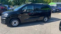 USED 2024 74 PEUGEOT PARTNER Black 1.5 BlueHDi 950 Professional LWB van, 33,200 miles, Euro 6, 6-Speed manual, A/C, cruise, rear sensors, touchscreen, DAB. Plus VAT @ 20%! This 2024 Peugeot Partner is a superb example, having had only one owner since new. This LWB Euro 6 (s/s) 6dr 1.5 BlueHDi 950 Professional Long Panel Van is powered by an efficient 1.5 litre diesel engine. It comes equipped with offside sliding side doors for easy access, automatic on-off headlight control, and manual air conditioning with air recirculation. For connectivity and convenience, it features a smartphone station with Bluetooth and rear parking sensors to aid manoeuvring.  The Peugeot