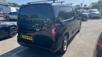 USED 2024 74 PEUGEOT PARTNER Black 1.5 BlueHDi 950 Professional LWB van, 33,200 miles, Euro 6, 6-Speed manual, A/C, cruise, rear sensors, touchscreen, DAB. Plus VAT @ 20%! This 2024 Peugeot Partner is a superb example, having had only one owner since new. This LWB Euro 6 (s/s) 6dr 1.5 BlueHDi 950 Professional Long Panel Van is powered by an efficient 1.5 litre diesel engine. It comes equipped with offside sliding side doors for easy access, automatic on-off headlight control, and manual air conditioning with air recirculation. For connectivity and convenience, it features a smartphone station with Bluetooth and rear parking sensors to aid manoeuvring.  The Peugeot
