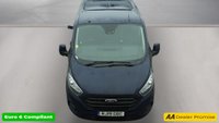 USED 2019 19 FORD TRANSIT CUSTOM Blue 2.0 320 EcoBlue Trend van, 68,700 miles, Euro 6, ULEZ compliant, 6-Speed manual, touchscreen, cruise, DAB, front & rear sensors. Plus VAT @ 20%! This 2019 Ford Transit Custom presents an exceptional ownership proposition, having been meticulously maintained by a single owner from new.  This popular 320 Trend L1 H1 model is powered by an efficient 2.0 litre EcoBlue diesel engine, meeting Euro 6 emission standards.  It comes equipped with both front and rear parking sensors, along with front fog lamps, making manoeuvring in tight spaces considerably easier.  With a mileage of just 68,700 miles, this van has been driven sparingly for its ag