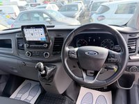 USED 2019 19 FORD TRANSIT CUSTOM Blue 2.0 320 EcoBlue Trend van, 68,700 miles, Euro 6, ULEZ compliant, 6-Speed manual, touchscreen, cruise, DAB, front & rear sensors. Plus VAT @ 20%! This 2019 Ford Transit Custom presents an exceptional ownership proposition, having been meticulously maintained by a single owner from new.  This popular 320 Trend L1 H1 model is powered by an efficient 2.0 litre EcoBlue diesel engine, meeting Euro 6 emission standards.  It comes equipped with both front and rear parking sensors, along with front fog lamps, making manoeuvring in tight spaces considerably easier.  With a mileage of just 68,700 miles, this van has been driven sparingly for its ag