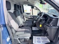USED 2019 19 FORD TRANSIT CUSTOM Blue 2.0 320 EcoBlue Trend van, 68,700 miles, Euro 6, ULEZ compliant, 6-Speed manual, touchscreen, cruise, DAB, front & rear sensors. Plus VAT @ 20%! This 2019 Ford Transit Custom presents an exceptional ownership proposition, having been meticulously maintained by a single owner from new.  This popular 320 Trend L1 H1 model is powered by an efficient 2.0 litre EcoBlue diesel engine, meeting Euro 6 emission standards.  It comes equipped with both front and rear parking sensors, along with front fog lamps, making manoeuvring in tight spaces considerably easier.  With a mileage of just 68,700 miles, this van has been driven sparingly for its ag