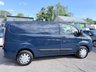 USED 2019 19 FORD TRANSIT CUSTOM Blue 2.0 320 EcoBlue Trend van, 68,700 miles, Euro 6, ULEZ compliant, 6-Speed manual, touchscreen, cruise, DAB, front & rear sensors. Plus VAT @ 20%! This 2019 Ford Transit Custom presents an exceptional ownership proposition, having been meticulously maintained by a single owner from new.  This popular 320 Trend L1 H1 model is powered by an efficient 2.0 litre EcoBlue diesel engine, meeting Euro 6 emission standards.  It comes equipped with both front and rear parking sensors, along with front fog lamps, making manoeuvring in tight spaces considerably easier.  With a mileage of just 68,700 miles, this van has been driven sparingly for its ag