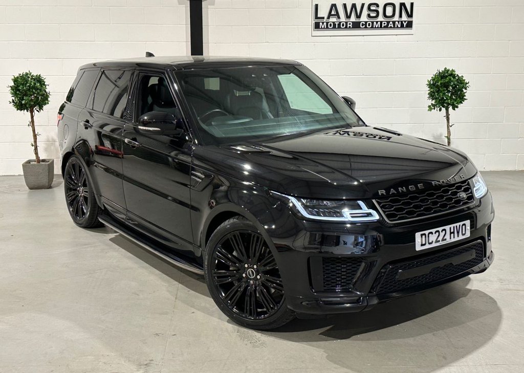 USED 2022 22 LAND ROVER RANGE ROVER SPORT 3.0 D300 MHEV HSE Silver SUV 5dr Diesel Auto 4WD Euro 6 (s/s) (300 ps) 