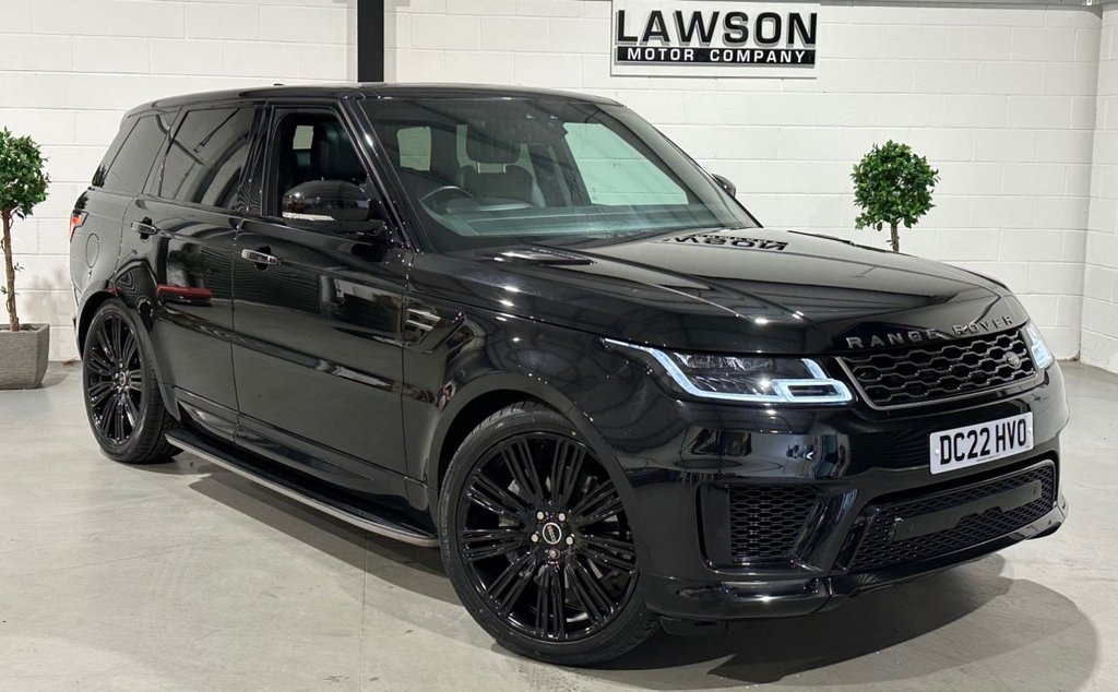 USED 2022 22 LAND ROVER RANGE ROVER SPORT 3.0 D300 MHEV HSE Silver SUV 5dr Diesel Auto 4WD Euro 6 (s/s) (300 ps) 