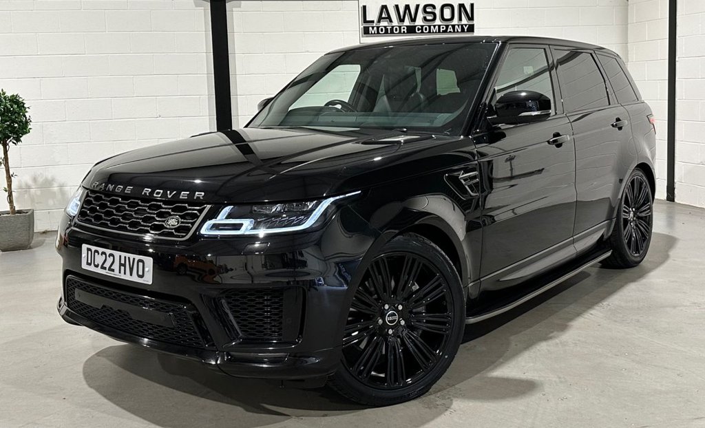 USED 2022 22 LAND ROVER RANGE ROVER SPORT 3.0 D300 MHEV HSE Silver SUV 5dr Diesel Auto 4WD Euro 6 (s/s) (300 ps) 