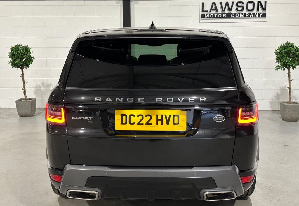 USED 2022 22 LAND ROVER RANGE ROVER SPORT 3.0 D300 MHEV HSE Silver SUV 5dr Diesel Auto 4WD Euro 6 (s/s) (300 ps) 