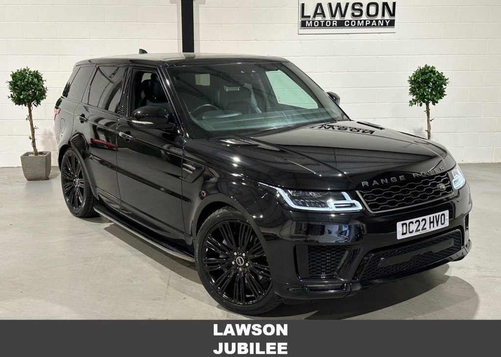 USED 2022 22 LAND ROVER RANGE ROVER SPORT 3.0 D300 MHEV HSE Silver SUV 5dr Diesel Auto 4WD Euro 6 (s/s) (300 ps) 