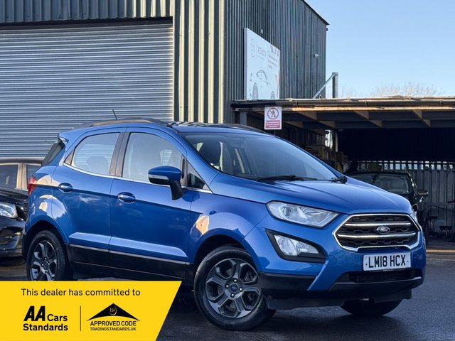 View our Ford Ecosport 1.0T EcoBoost Zetec SUV 5dr Petrol Auto Euro 6 (s/s) (125 ps)