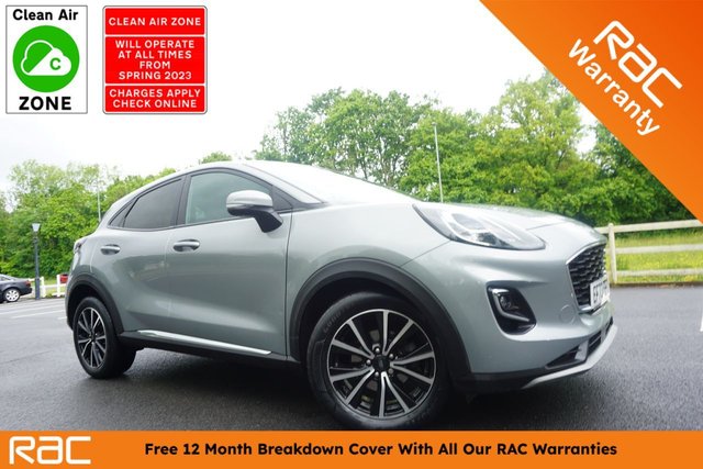 View our Ford Puma 1.0T EcoBoost MHEV Titanium SUV AUTOMATIC Petrol Hybrid DCT Euro 6 (s/s) (125 ps)