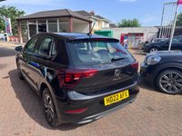 USED 2022 22 VOLKSWAGEN POLO 1.0 TSI Life Hatchback 5dr Petrol Manual Euro 6 (s/s) (95 ps) Free MOT for Life
