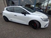 USED 2016 66 RENAULT CLIO 1.6 TCe Renaultsport Nav Trophy Hatchback 5dr Petrol Auto Euro 6 (s/s) (220 ps) RARE METALLLIC WHITE