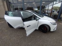 USED 2016 66 RENAULT CLIO 1.6 TCe Renaultsport Nav Trophy Hatchback 5dr Petrol Auto Euro 6 (s/s) (220 ps) RARE METALLLIC WHITE