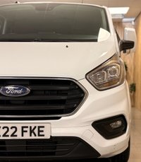 USED 2022 22 FORD TRANSIT CUSTOM 2.0 300 EcoBlue Limited Crew Van Double Cab 5dr Diesel Manual L1 H1 Euro 6 (s/s) (6 Seat) (130 ps) 6 SEATER !