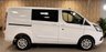 USED 2022 22 FORD TRANSIT CUSTOM 2.0 300 EcoBlue Limited Crew Van Double Cab 5dr Diesel Manual L1 H1 Euro 6 (s/s) (6 Seat) (130 ps) 6 SEATER !