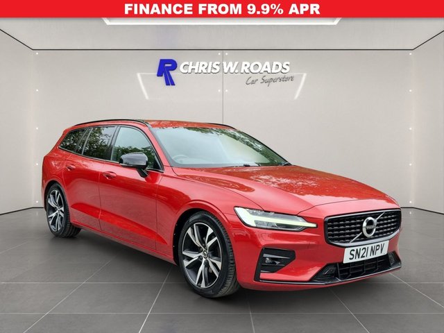View our Volvo V60 2.0 B3 MHEV R-Design Estate 5dr Petrol Hybrid Auto 