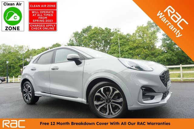 View our Ford Puma 1.0T EcoBoost MHEV ST-Line SUV AUTOMATIC Petrol Hybrid DCT Euro 6 (s/s) (125 ps)