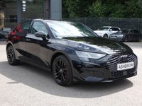 USED 2023 23 AUDI A3 Sportback 1.0 TFSI 30 Sport 5d 110 S/S 1 OWNER FROM NEW, FULL SERVICE HISTORY, SAT NAV, VIRTUAL COCKPIT (DIGITAL DASH), FULL BLACK LEATHER UPHOLSTERY, WIRELESS APPLE CARPLAY / ANDROID AUTO, FLAT BOTTOM MULTI-FUNCTION STEERING WHEEL, REAR PARKING SENSORS, DAB RADIO, BLUETOOTH, 2x USB PORTS, MANUAL 6 SPEED, 17 INCH ALLOY WHEELS, ELECTRIC FOLDING HEATED DOOR MIRRORS, CRUISE CONTROL & SPEED LIMITER, RAIN & LIGHT SENSORS, KEYLESS START, VOICE CONTROL, DRIVE SELECT, DUAL ZONE CLIMATE CONTROL, LANE DEPARTURE WARNING, TPMS, SPACE SAVER SPARE