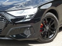 USED 2023 23 AUDI A3 Sportback 1.0 TFSI 30 Sport 5d 110 S/S 1 OWNER FROM NEW, FULL SERVICE HISTORY, SAT NAV, VIRTUAL COCKPIT (DIGITAL DASH), FULL BLACK LEATHER UPHOLSTERY, WIRELESS APPLE CARPLAY / ANDROID AUTO, FLAT BOTTOM MULTI-FUNCTION STEERING WHEEL, REAR PARKING SENSORS, DAB RADIO, BLUETOOTH, 2x USB PORTS, MANUAL 6 SPEED, 17 INCH ALLOY WHEELS, ELECTRIC FOLDING HEATED DOOR MIRRORS, CRUISE CONTROL & SPEED LIMITER, RAIN & LIGHT SENSORS, KEYLESS START, VOICE CONTROL, DRIVE SELECT, DUAL ZONE CLIMATE CONTROL, LANE DEPARTURE WARNING, TPMS, SPACE SAVER SPARE