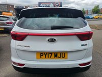 USED 2017 17 KIA SPORTAGE 1.7 CRDi 2 SUV 5dr Diesel Manual Euro 6 (s/s) (114 bhp) Full Service History, Bluetooth!