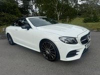 USED 2021 21 MERCEDES-BENZ E-CLASS 2.0 E220d AMG Line (Premium Plus) Cabriolet 2dr Diesel G-Tronic+ Euro 6 (s/s) (194 ps) SUPERB LOCAL CAR WITH FSH 2 OWNERS TOP SPEC PREMIUM PLUS