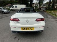 USED 2021 21 MERCEDES-BENZ E-CLASS 2.0 E220d AMG Line (Premium Plus) Cabriolet 2dr Diesel G-Tronic+ Euro 6 (s/s) (194 ps) SUPERB LOCAL CAR WITH FSH 2 OWNERS TOP SPEC PREMIUM PLUS