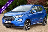 USED 2023 23 FORD ECOSPORT 1.0T EcoBoost GPF ST-Line SUV 5dr Petrol Manual Euro 6 (s/s) (125 ps) 1 OWNER FROM NEW + LOWER INSURANCE GROUP!