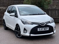 USED 2017 17 TOYOTA YARIS 1.33 Dual VVT-i Design Hatchback 5dr Petrol Manual Euro 6 (99 ps) 