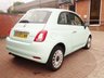 USED 2020 20 FIAT 500 1.0 MHEV Lounge Hatchback 3dr Petrol Manual Euro 6 (s/s) (70 bhp) 