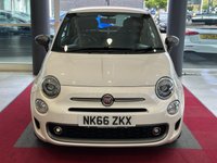 USED 2016 66 FIAT 500 1.2 S Hatchback 3dr Petrol Manual Euro 6 (s/s) (69 bhp) PARKING SENSORS, DIGITAL DASH, CARPLAY, SPORTS KIT, MULTI FUNCTION STEERING WHEEL, LED DAYTIME RUNNING LIGHTS, 15 INCH SATIN GRAPHITE WHEELS, BOSSA NOVA WHITE