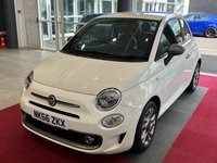 USED 2016 66 FIAT 500 1.2 S Hatchback 3dr Petrol Manual Euro 6 (s/s) (69 bhp) PARKING SENSORS, DIGITAL DASH, CARPLAY, SPORTS KIT, MULTI FUNCTION STEERING WHEEL, LED DAYTIME RUNNING LIGHTS, 15 INCH SATIN GRAPHITE WHEELS, BOSSA NOVA WHITE