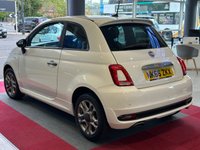 USED 2016 66 FIAT 500 1.2 S Hatchback 3dr Petrol Manual Euro 6 (s/s) (69 bhp) PARKING SENSORS, DIGITAL DASH, CARPLAY, SPORTS KIT, MULTI FUNCTION STEERING WHEEL, LED DAYTIME RUNNING LIGHTS, 15 INCH SATIN GRAPHITE WHEELS, BOSSA NOVA WHITE
