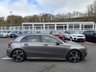USED 2023 73 MERCEDES-BENZ A-CLASS A35h MHEV AMG Premium Hatchback 2.0 Petrol Hybrid 7G-DCT 4MATIC Euro 6 (s/s) (320 ps) Mountain Grey, facelift A35h 320PS with PREMIUM Package, Maxton Aero Pack & 19 inch AMG wheels+