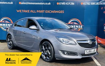 2016 VAUXHALL INSIGNIA 1.6 CDTi SRi VX Line Nav Hatchback 5dr Diesel Manual Euro 6 (s/s) (136 ps) &pound;6495.00