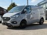 USED 2023 72 FORD TRANSIT CUSTOM 2.0 280 EcoBlue Limited Panel Van 5dr Diesel Manual L1 H1 Euro 6 (s/s) (130 ps) Finished in GREY MATTER with contrasting CLOTH HEATED trim. This Transit is a great drivers van. It has long been the icon of the british roads. This van offers great value, practical, economical and is versitile. This 1 Owner  van is very clean and has been Serviced at 26680 miles, 43395 miles and on arrival at 51782 miles. Features include, Heated Seats, Rear Park sensors, Rear View Camera, Ply Lined, Fixed Bulkhead, DAB Radio, B/Tooth, Apple Car Play, Cruise Control, Alloys.