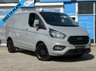 USED 2023 72 FORD TRANSIT CUSTOM 2.0 280 EcoBlue Limited Panel Van 5dr Diesel Manual L1 H1 Euro 6 (s/s) (130 ps) Finished in GREY MATTER with contrasting CLOTH HEATED trim. This Transit is a great drivers van. It has long been the icon of the british roads. This van offers great value, practical, economical and is versitile. This 1 Owner  van is very clean and has been Serviced at 26680 miles, 43395 miles and on arrival at 51782 miles. Features include, Heated Seats, Rear Park sensors, Rear View Camera, Ply Lined, Fixed Bulkhead, DAB Radio, B/Tooth, Apple Car Play, Cruise Control, Alloys.