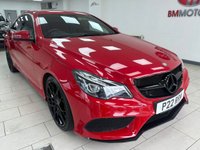 USED 2015 P MERCEDES-BENZ E-CLASS 2.1 E220d BlueTEC AMG Line (Premium) Coupe 2dr Diesel G-Tronic+ Euro 6 (s/s) (177 ps) 