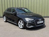 USED 2023 23 AUDI A3 1.5 TFSI 35 S line Sportback 5dr Petrol Manual Euro 6 (s/s) (150 ps) 