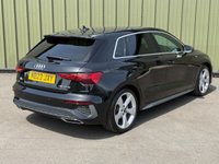 USED 2023 23 AUDI A3 1.5 TFSI 35 S line Sportback 5dr Petrol Manual Euro 6 (s/s) (150 ps) 