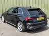 USED 2023 23 AUDI A3 1.5 TFSI 35 S line Sportback 5dr Petrol Manual Euro 6 (s/s) (150 ps) 