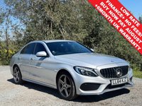 USED 2014 54 MERCEDES-BENZ C-CLASS 2.1 C220 BlueTEC AMG Line Saloon 4dr Diesel G-Tronic+ Euro 6 (s/s) (170 ps) 