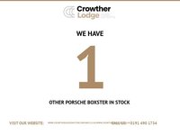 USED 2011 11 PORSCHE BOXSTER 2.9 987 Convertible 2dr Petrol Manual (221 g/km, 255 bhp) 17 INCH BOXTER III WHEELS , BLACK SOFT ROOF TOP CONVERTIBLE , REAR PARKING SENSORS , CRUISE CONTROL , SERVICE HISTORY X 7 - LATEST FEB 2026