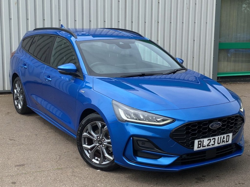 USED 2023 23 FORD FOCUS 1.0T EcoBoost MHEV ST-Line Estate 5dr Petrol Hybrid DCT Euro 6 (s/s) (125 ps) WINTER PACK+CARPLAY+NAV+1OWNER