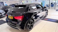 USED 2012 12 AUDI A1 1.4 TFSI Black Edition S Tronic Euro 5 3dr MASSIVESPEC+18S+KEYLESSENTRY+
