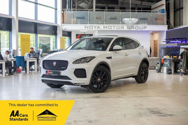 View our Jaguar E-Pace 2.0 D150 Chequered Flag SUV 5dr Diesel Auto AWD Euro 6 (s/s) (150 ps)