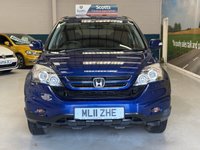 USED 2011 11 HONDA CR-V 2.0 i-VTEC ES SUV 5dr Petrol Manual 4WD in Blue +PRIVACY GLASS+CD PLAYER+USB POINT